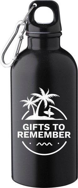 Einwandige Flasche aus recyceltem Edelstahl (400 ml) Sable