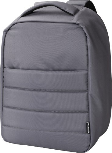 rPET-Polyester (300D) Anti-Diebstahl-Laptop-Rucksack Calliope