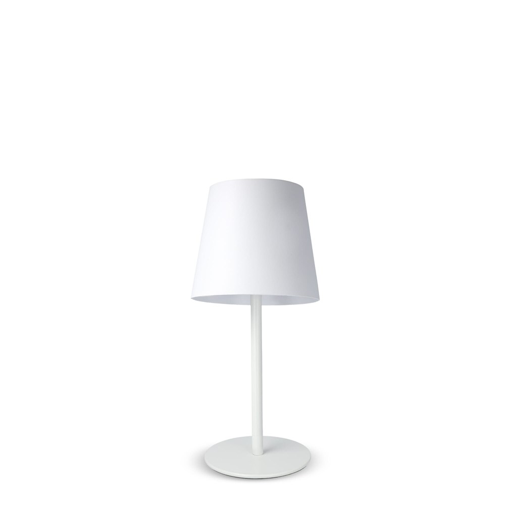 Metalltischlampe