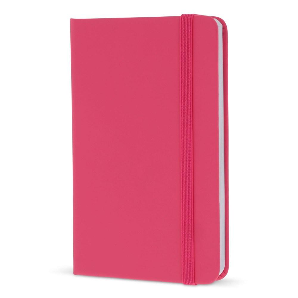 Notizbuch A6 aus PU - rosa