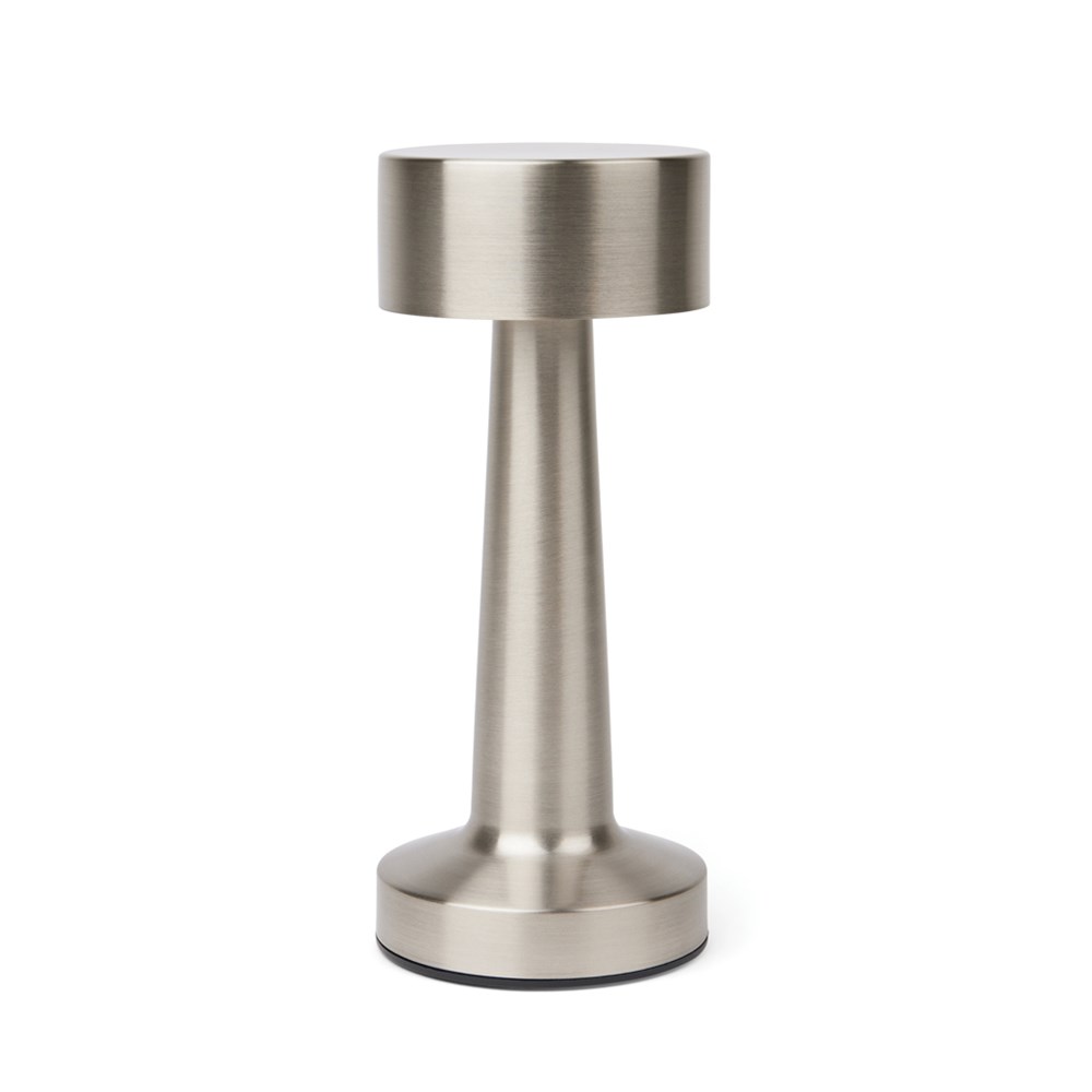 VINGA Maris Tischleuchte aus RCS recyceltem ABS - Silbergrau (± PMS silver grey)