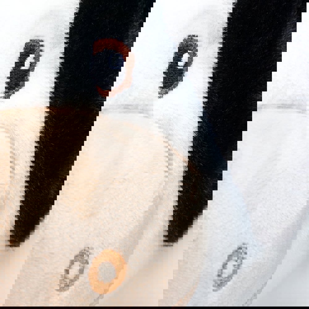 RecycelKuh, schwarz/weiß, M