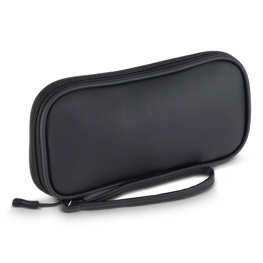 rPET PU-beschichtete 210D Kyra-Organizer-Etui 20 x 11,5 x 2 cm - Schwarz
