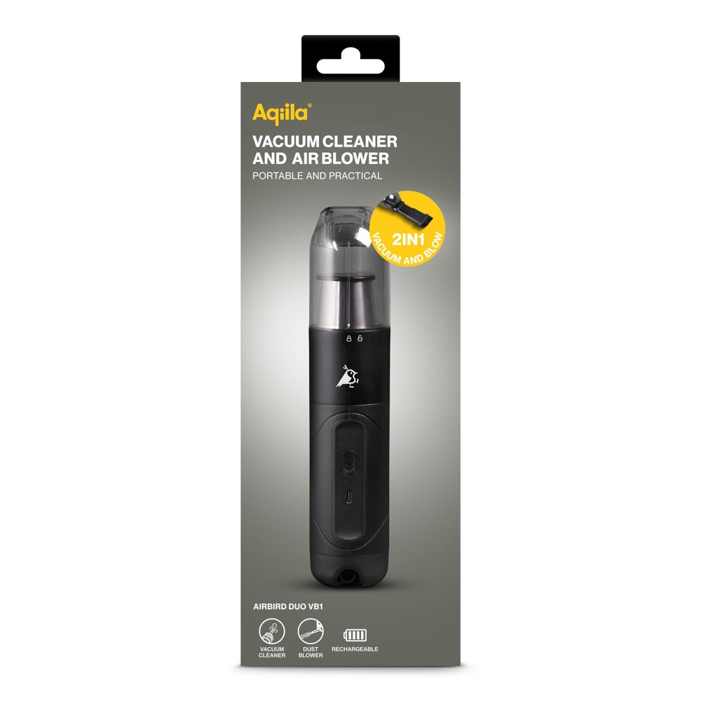 Aqiila Airbird VB1 Mini-Staubsauger und Gebläse