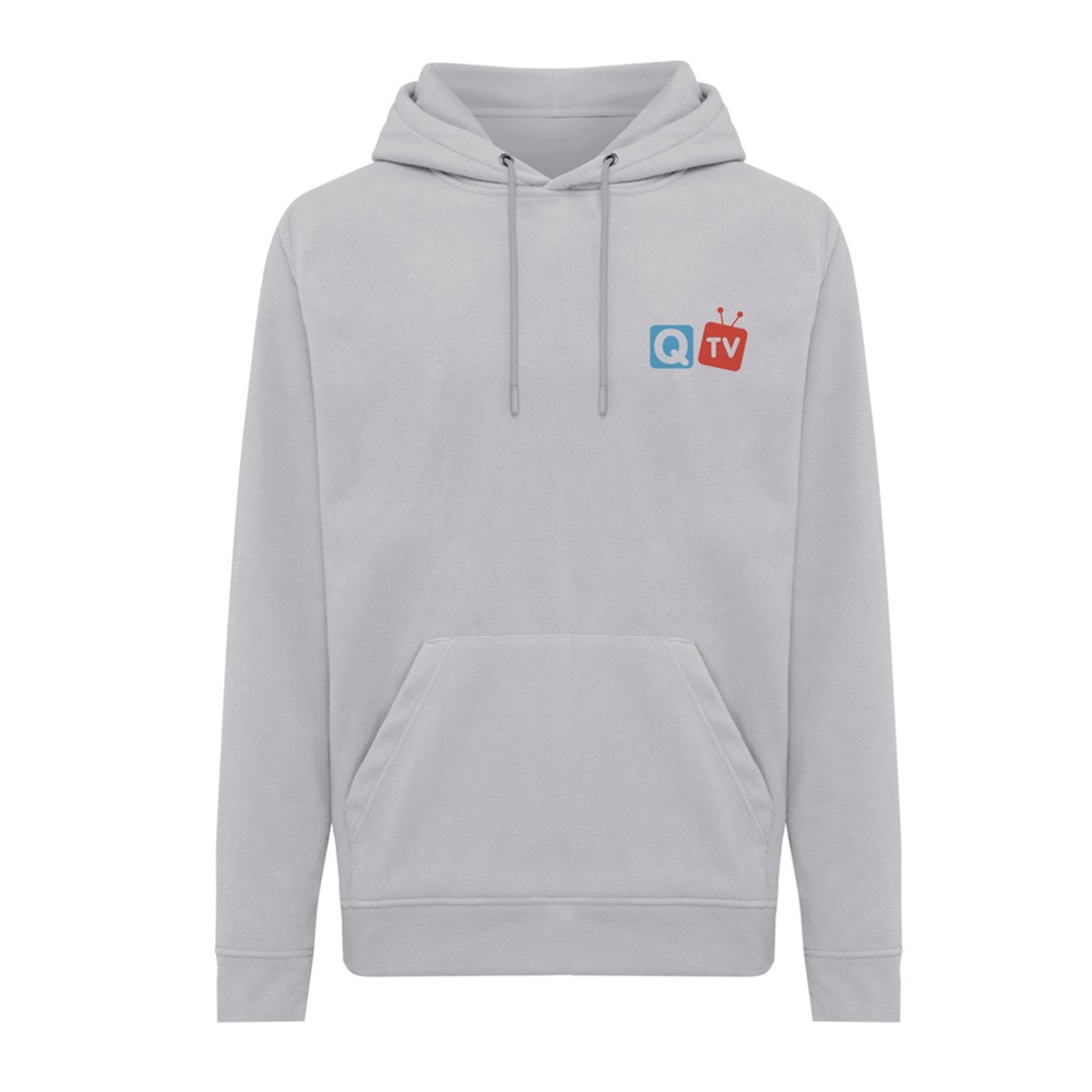 IQONIQ Trivor Mikrofleece-Kapuzen-Pulli aus recyc. Polyester