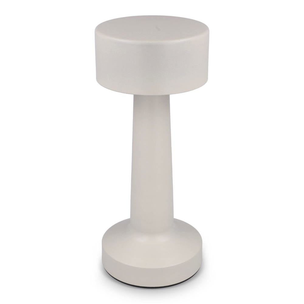 Lumo Tischleuchte mit 3 Lichtmodi und dimmbar - beige