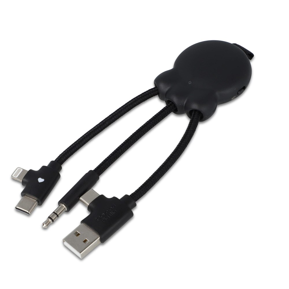 Xoopar OctopusFly Audio-Transmitter - Schwarz