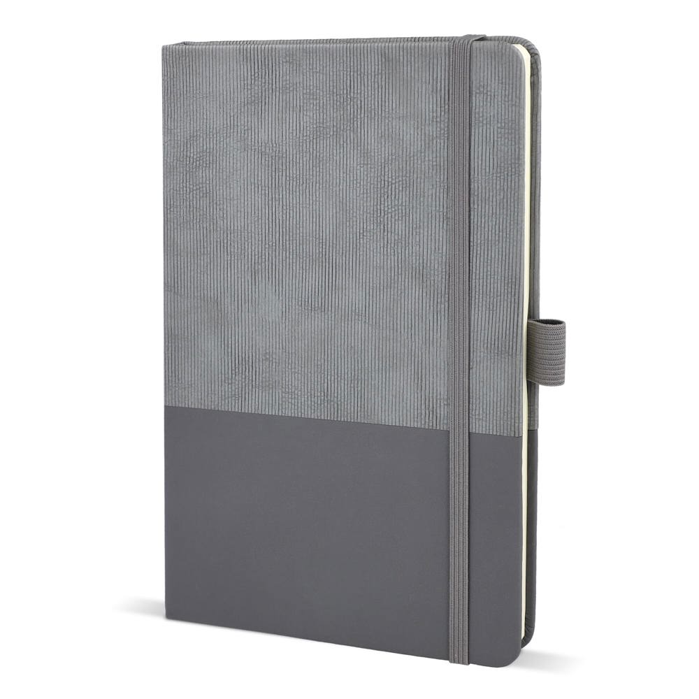 Notizbuch Thermokunstleder A5 - grau